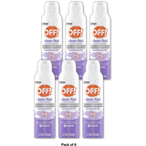 Off Clean Feel Aerosol Insect Repellent 5Oz (Pack of 6)