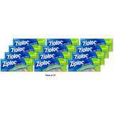 Johnson Ziploc Sandwich Bags 40 (Pack Of 12)