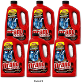 Drano Max Gel Clog Remover 80Oz (Pack of 6)
