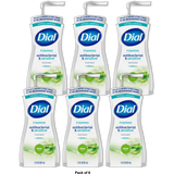 Dial Complete Clean And Gentle Antibacterial Foaming Hand Wash Aloe 1Oz (Pack Of 6)