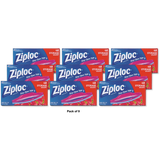 Ziploc Quart Food Storage Bags Grip 'N Seal Technology (Pack Of 9)