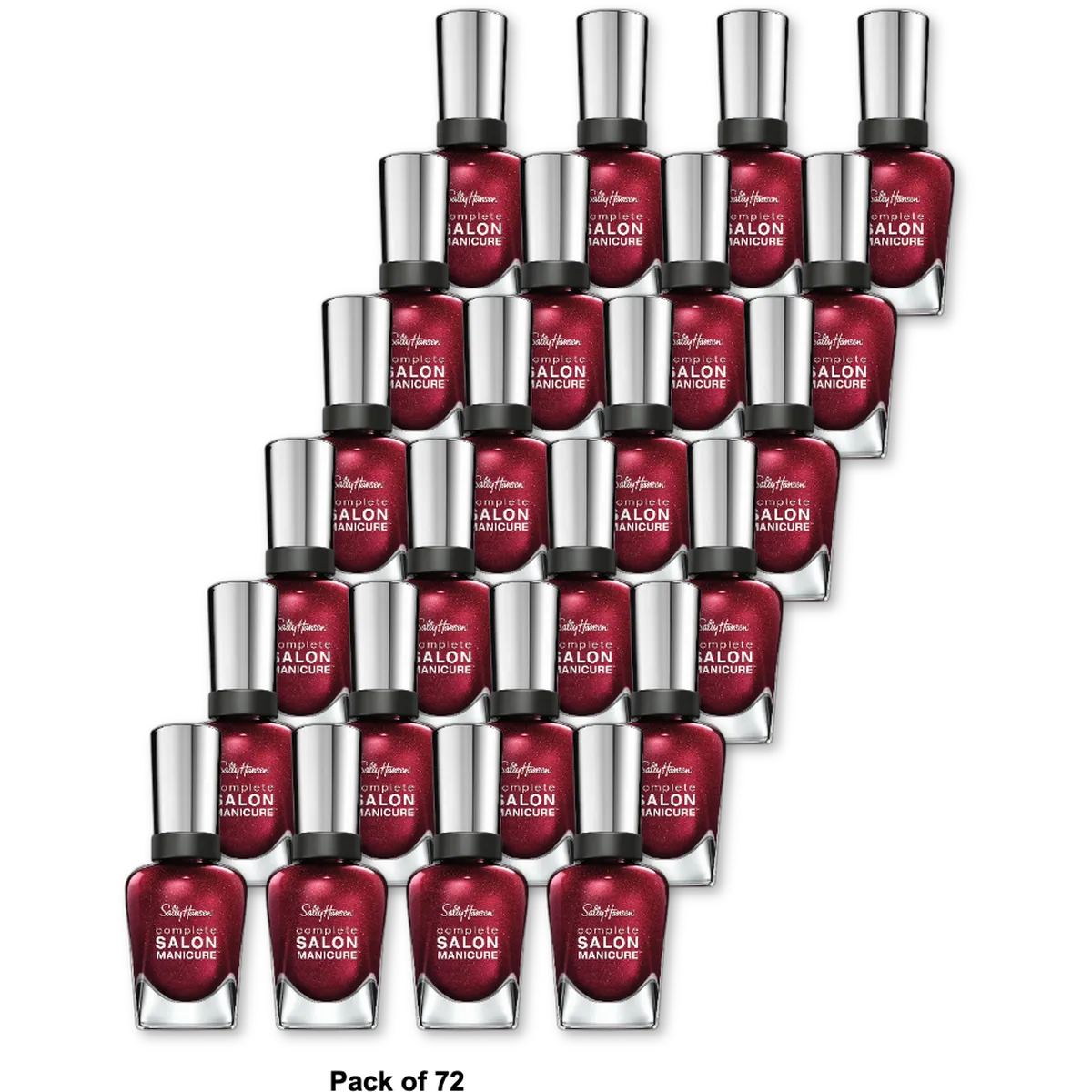 Sally Hansen Complete Salon Manicure Nail Polish Wine Not 0.5Oz (Pack of 72)