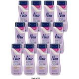 Nair Body Cream Hair Remover Cocoa Butter and Vitamin E Body Hair Removal Cream for Women 7.9 oz (Pack of 12)