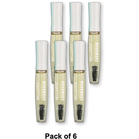 Bella Vita Organic Eye Brow Growth Serum 0.41Oz (Pack Of 6)