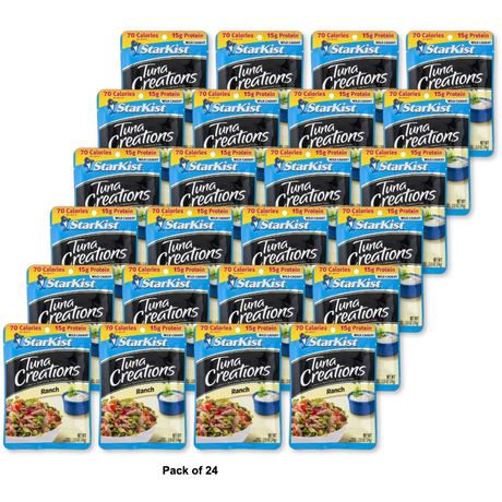 StarKist Tuna Creations Ranch Pouch 2.6Oz (Pack of 24)