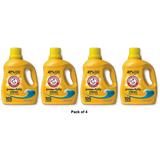 ARM & HAMMER Clean Burst, 105 Loads Liquid Laundry Detergent, 105 fl oz (Pack of 4)
