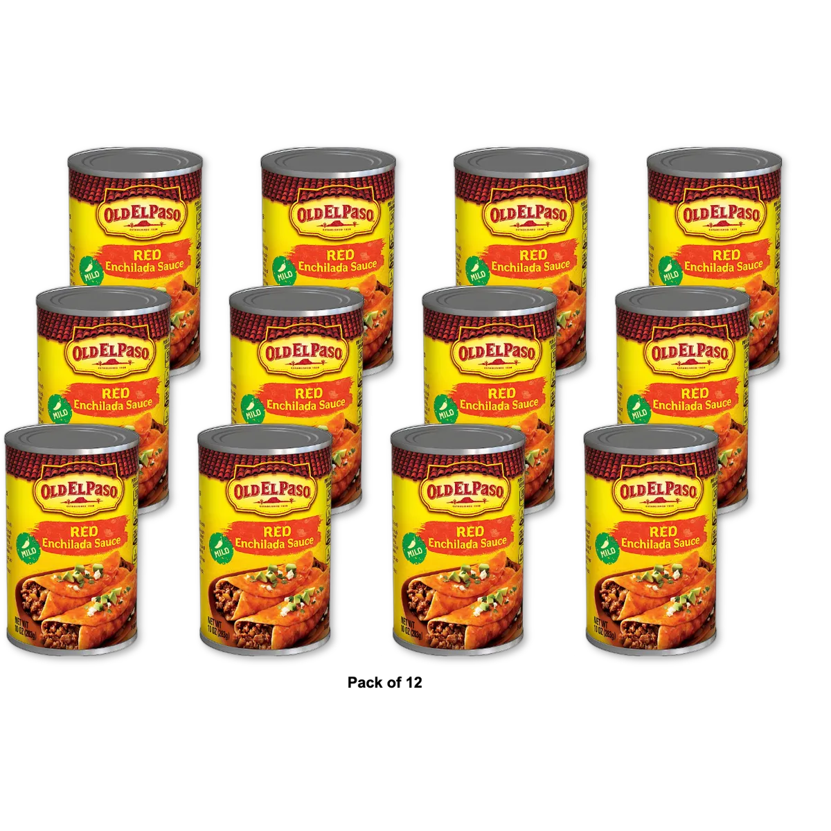 Old El Paso Enchilada Sauce 10 oz (Pack of 12)