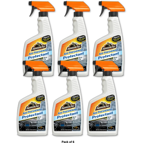 ArmorAll Air Freshening Protectant New Car 16 Oz (Pack of 6)