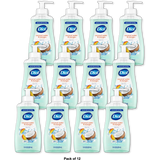 Dial Liquid Hand Soap With Ultra-Fresh Coconut Water And Mango 7.5Oz (Pack of 12)