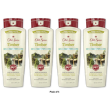 Old Spice Men's Body Wash for Men Timber 18Oz (Pack of 4)