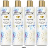 PANTENE Illuminating Color Care Shampoo with Biotin 9.6 Ounce (Pack of 4)