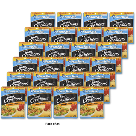 Starkist Tuna Creations Sweet & Spicy Single Serve 2.6Oz (Pack of 24)