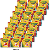 Crayola Nontoxic Crayons64 Ea 10.8oz (Pack of 48)