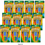 Crayola No Drip Washable Paint Brush Pens5 Ea 2.39oz (Pack of 12)