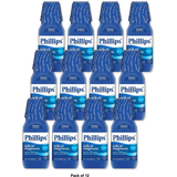 Phillips Milk Of Magnesia Saline Laxative Original 12Oz (Pack of 12)