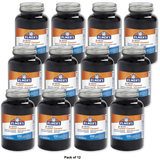 Elmer's No Wrinkle Transparent Rubber Cement 4Oz (Pack of 12)