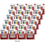 Sharpie Ultra Fine Point Permanent Marker Assorted 1.44oz (Pack of 48)