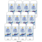 Dry Idea Clear Gel Antiperspirant And Deodorant Powder Fresh 3Oz (Pack of 12)