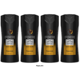 Axe Body Wash Refreshing Fragrances Dark Temptation16Oz. (Pack of 4)