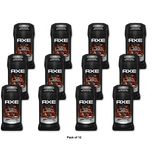 Axe Dry Invisible Solid Anti-Perspirant Deodorant Stick Dark Temptation2.7Oz (Pack of 12)