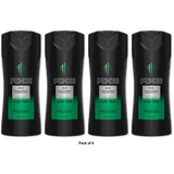 Axe Kilo Revitalizing Shower Gel for Men 16Oz (Pack of 4)