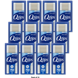Q-Tips Cotton Swabs 750 Count 12.8oz (Pack of 12)