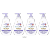 Baby Dove Sensitive Skin Care Nighttime Calming Moisture Liquid Body Wash 13Oz (Pack of 4)