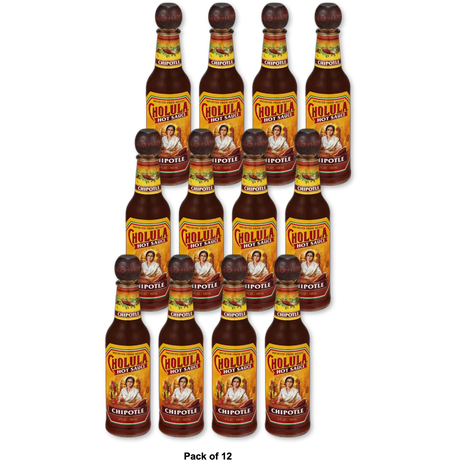 Cholula Chipotle Hot Sauce 5 fl oz Bottle (Pack of 12)