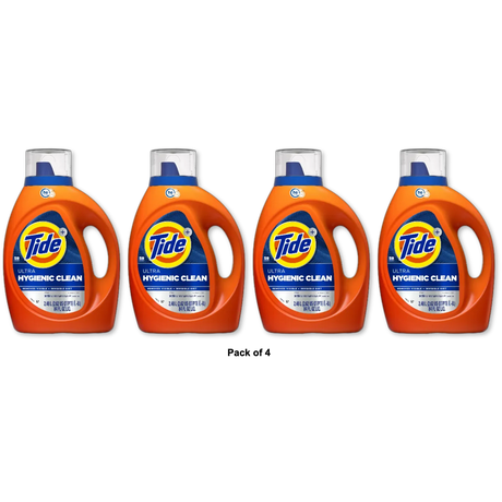 Tide Liquid Detergent 10X Original HE 84oz (Pack of 4)