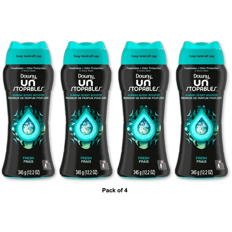 Downy Unstoppables Fresh Scent 12.2 Oz(Pack of 4)