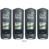 Dove Men+Care Reviving Long Lasting Face & Body Wash Minerals & Sage All Skin Type 18 oz (Pack of 4)