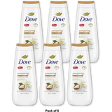 Dove Pampering Body Wash Shea Butter & Vanilla 11 oz (Pack of 6)