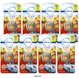 Febreze Car Vent Clip Hawaiian Scent 2 Ct 0.06Oz (Pack Of 8)
