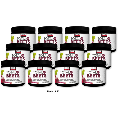 Force Factor Total Beets Powder 7.4 oz (Pack of 12)