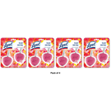 Lysol Automatic Toilet Bowl Cleaner Brand New Day Mango & Hibiscus 2 Count 2.82 Oz (Pack Of 4)