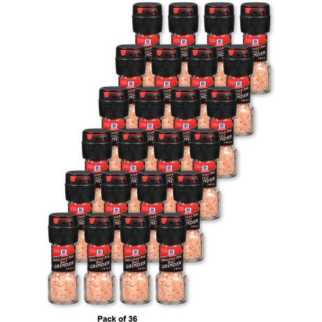McCormick, Himalayan Pink Salt Grinder, 2.5 Oz (Pack of 36)