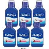 Phillips Milk Of Magnesia Liquid Cherry - 26 Oz (Pack of 6)