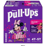Pull-Ups Girls' Learning Designs Training Pants Econ+ Pack - Size 4T-5T 56Ct 5.3Oz (Pack Of 1)