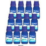 Phillips Laxative Liquid Milk Of Magnesia Mint 12oz Bt by Bayer Consumer Products -Part no. 305 (Pack of 12)