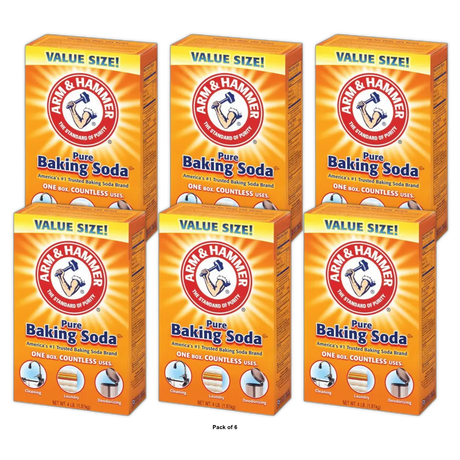 Arm Hammer Pure Baking Soda  64Oz (Pack of 6)