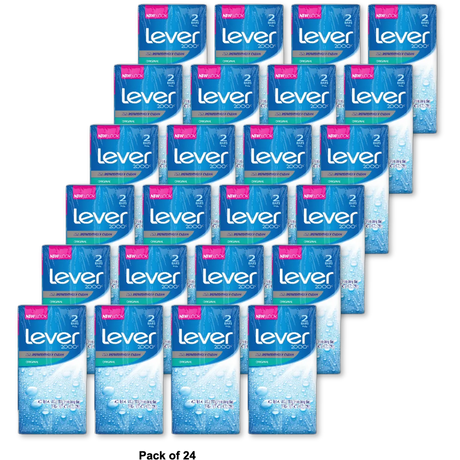 Lever 2000 Bar Soap Original Perfectly Fresh 4.5Oz Bars (Pack of 24)