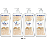 St. Ives Soothing Hand & Body Lotion Oatmeal & Shea Butter 21Oz (Pack of 4)