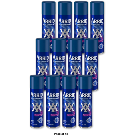 Arrid Xx Antiperspirant And Deodorant Spray Morning Cleanser 6Oz (Pack of 12)