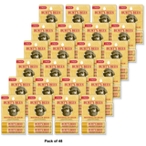 Burts Bees Beeswax Lip Balm With Vitamin E And Peppermint 0.30Oz (Pack Of 48)