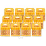 Burts Bees Natural Moisturizing Lip Balm With Beeswax 0.15Oz (Pack Of 12)