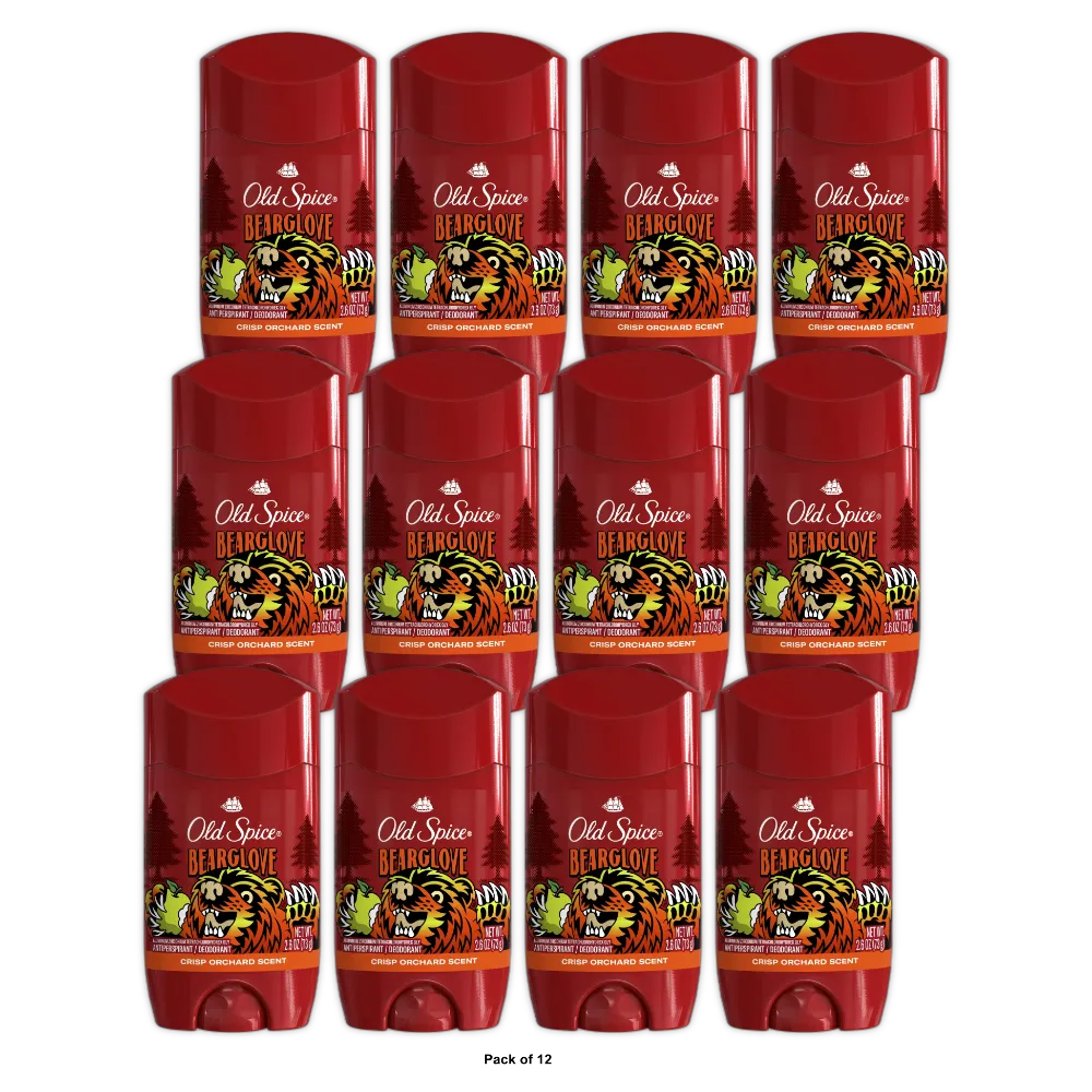 Old Spice Deodorant for Men Invisible Solid Antiperspirant Deodorant Stick for 2.6 oz (Pack of 12)