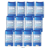 Gillette Antiperspirant and Deodorant for Men Clear Gel Cool Wave 2.85 OZ (Pack of 12)