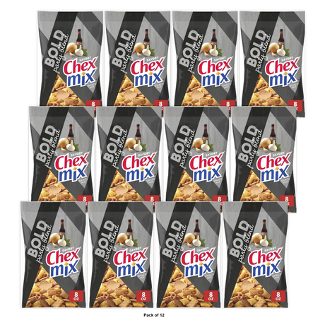 Chex Mix Bold Party Blend Snack Mix 8 OZ (Pack of 12)