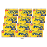 Anacin Fast Pain Relief Pain Reducer Aspirin Tablets (Pack of 12)