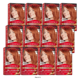 Revlon ColorSilk Permanent Hair Color Bond Repair Complex 45 Bright Auburn (Pack of 12)